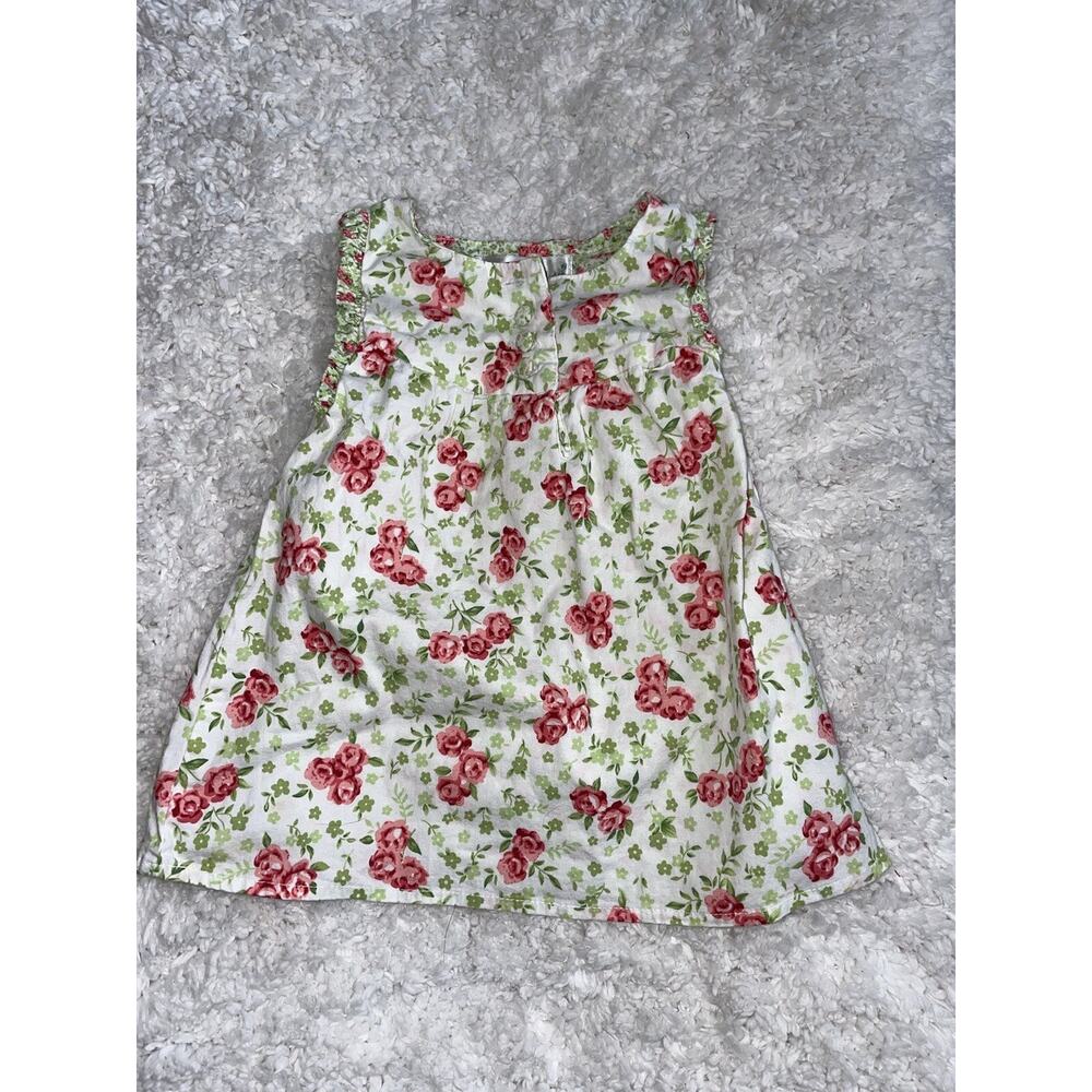 Ring Around the Rosie girls sz. 0-3 month floral dress. pretty, nt flaw